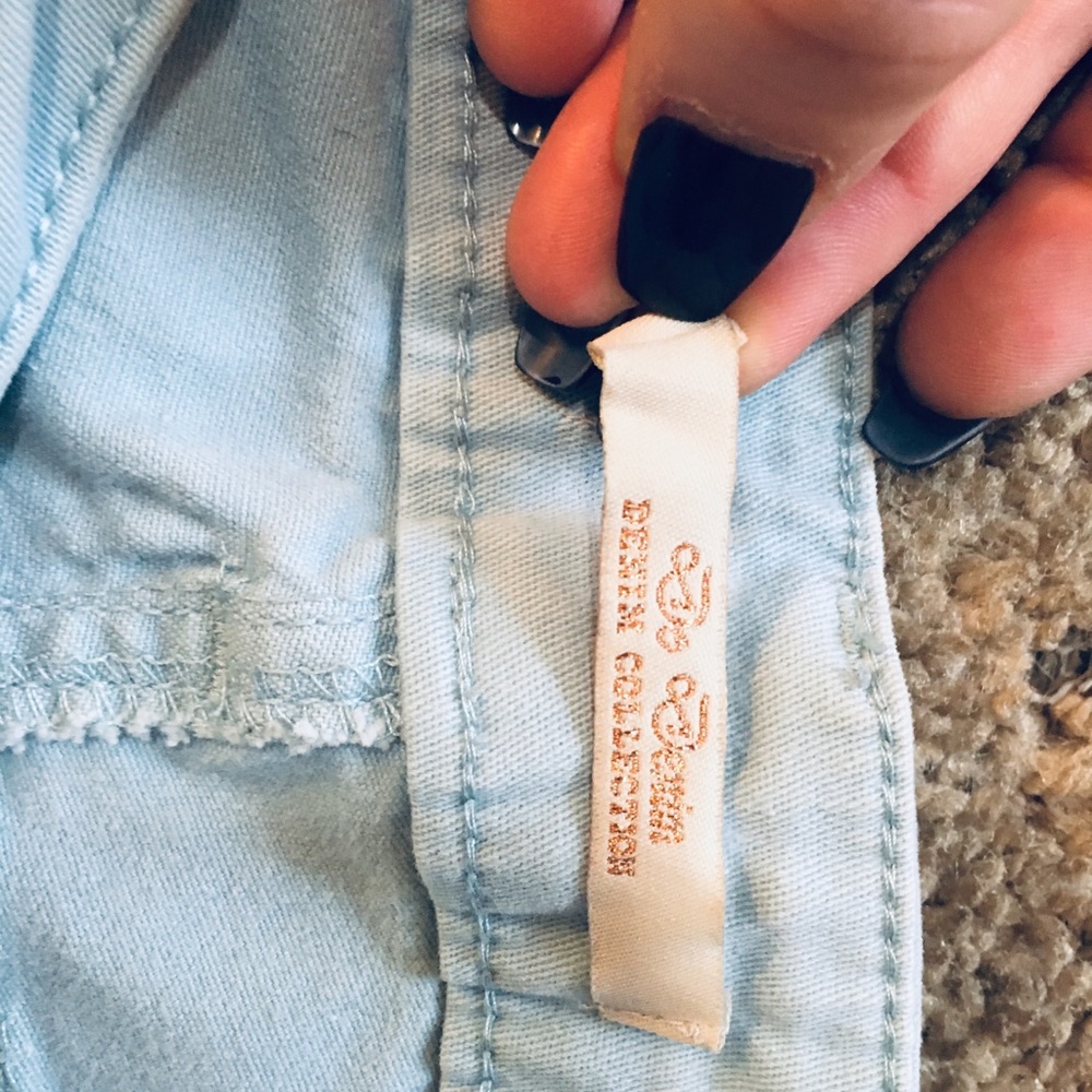 Light blue jeans